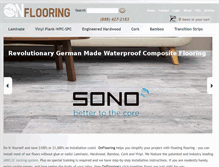 Tablet Screenshot of onflooring.com